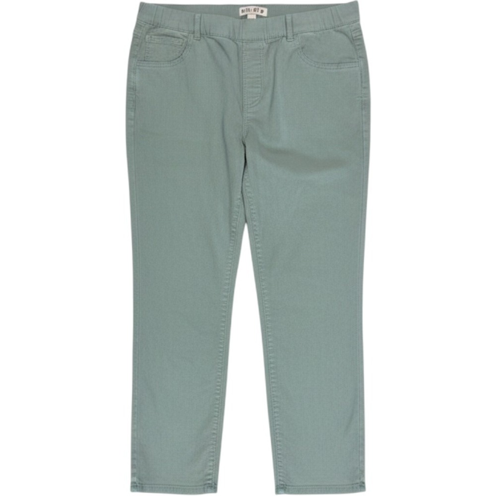 Orvis Classic Collection Women 16 Sage Green Pull On Stretch Twill Pants 1403446